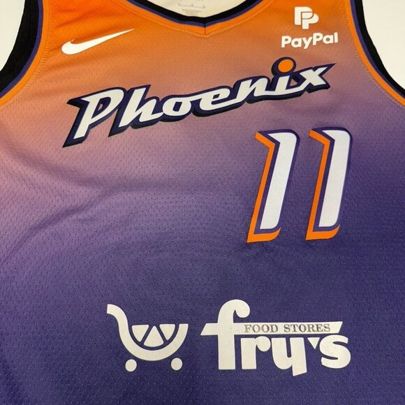 Phoenix Mercury Nike Jersey Adult Size 52 Shey Peddy WNBA 1/144 Explorer Edition - Picture 4 of 11